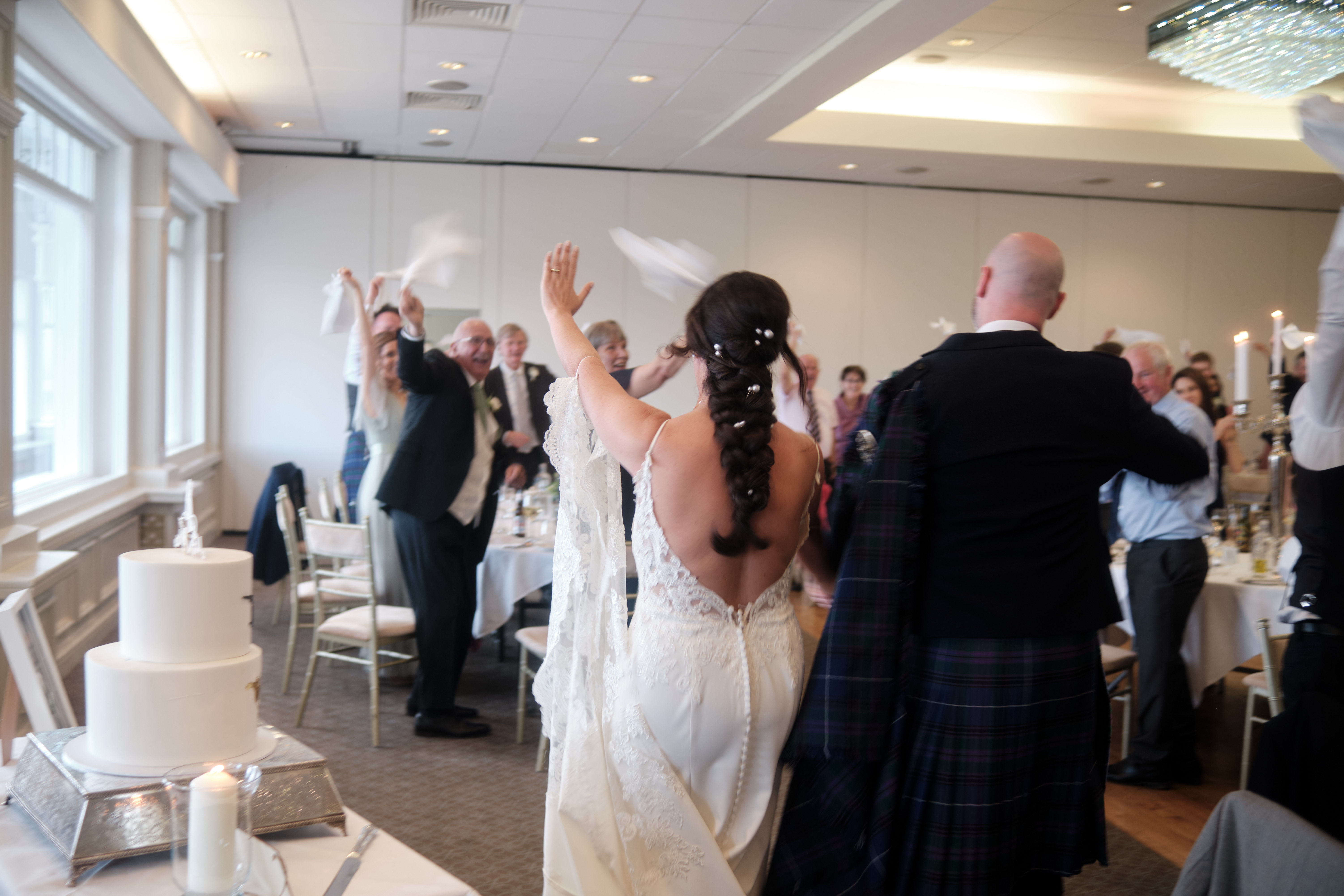 First Dance Moment Bride and Groom