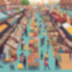 Walthamstow Market as a real-world digital shelf example