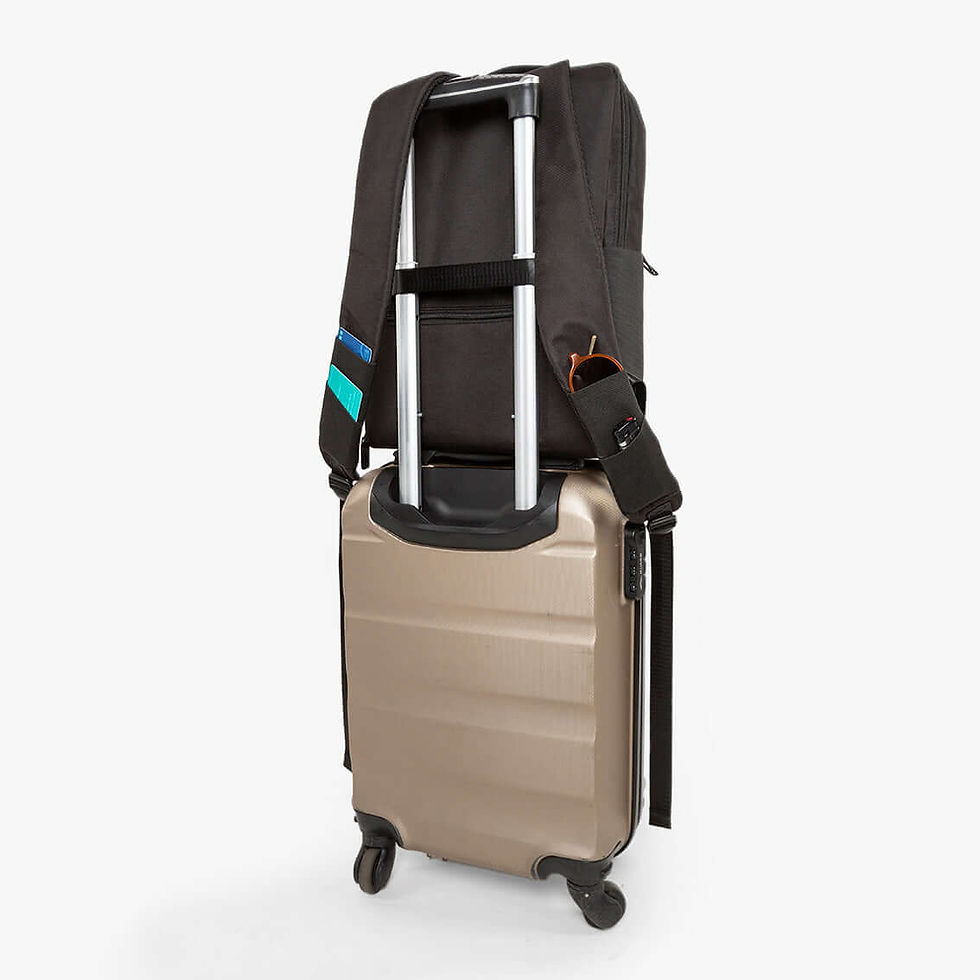 Thumbnail: CITYC Laptop 2 in 1 Backpack Wet Road