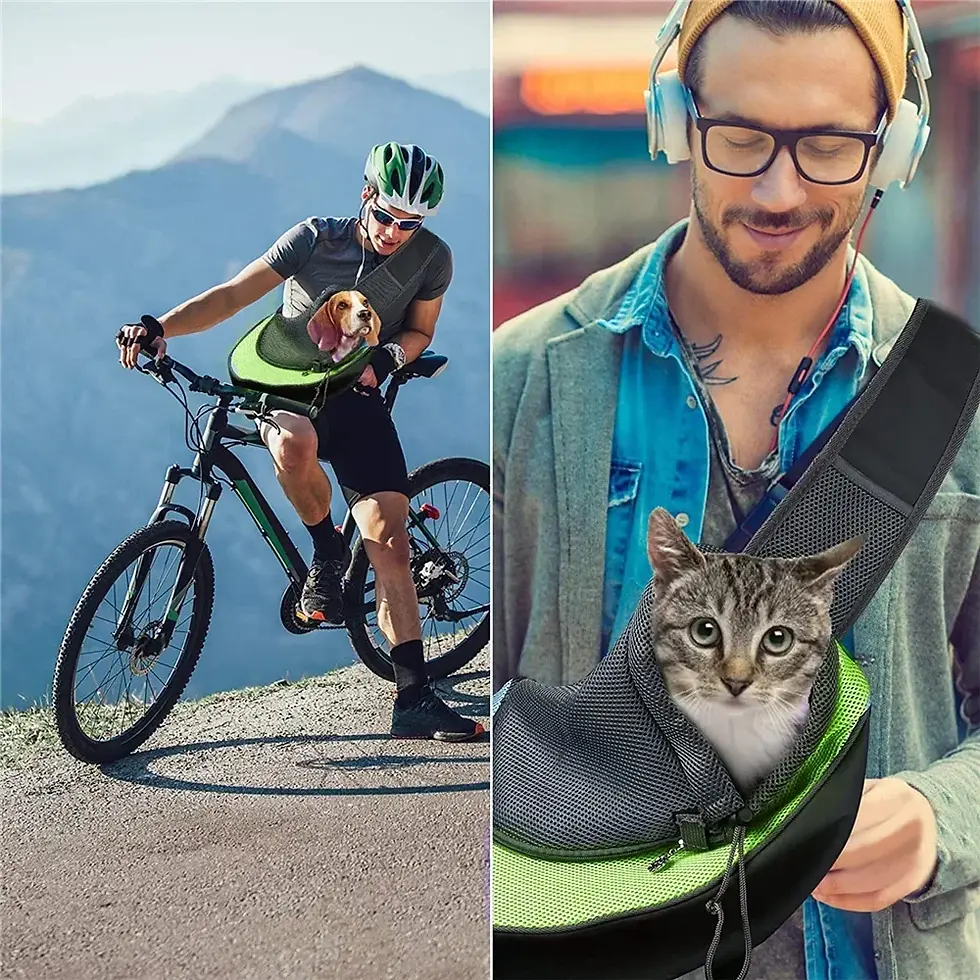 Thumbnail: Puppy Carrier Bag  for Pet Outdoor Travel Kitten Take Along Shoulder