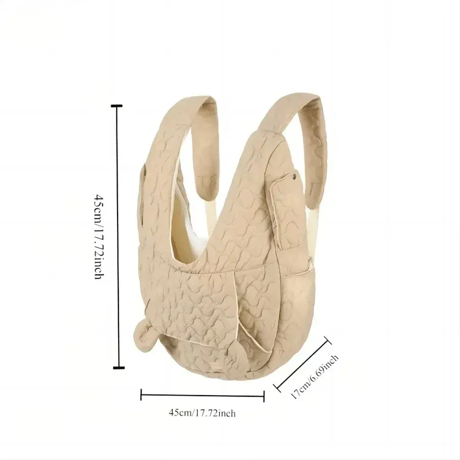 Thumbnail: Soft Dog Carrier Cat Backpack Extra Large Capacity Pet Chest Bag Dog