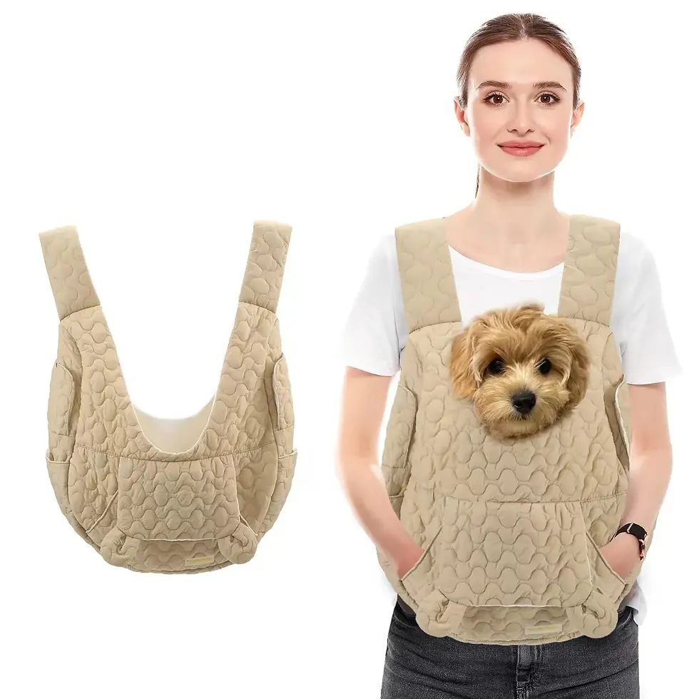 Thumbnail: Soft Dog Carrier Cat Backpack Extra Large Capacity Pet Chest Bag Dog