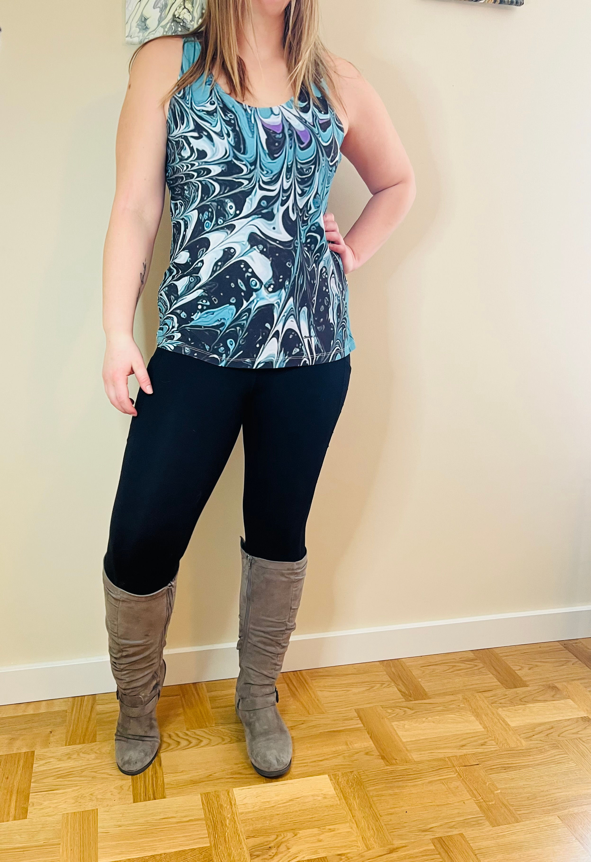 Blue Dragon Tilda Tank