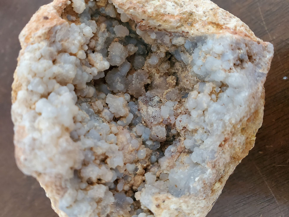 Chalcedony (?) Geode