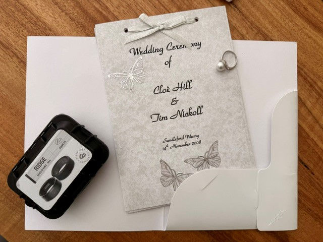 Thankfully he said "I do" again...