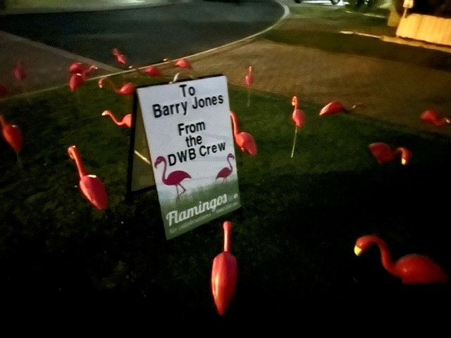 Barry Jones had previously struck a dear friend x