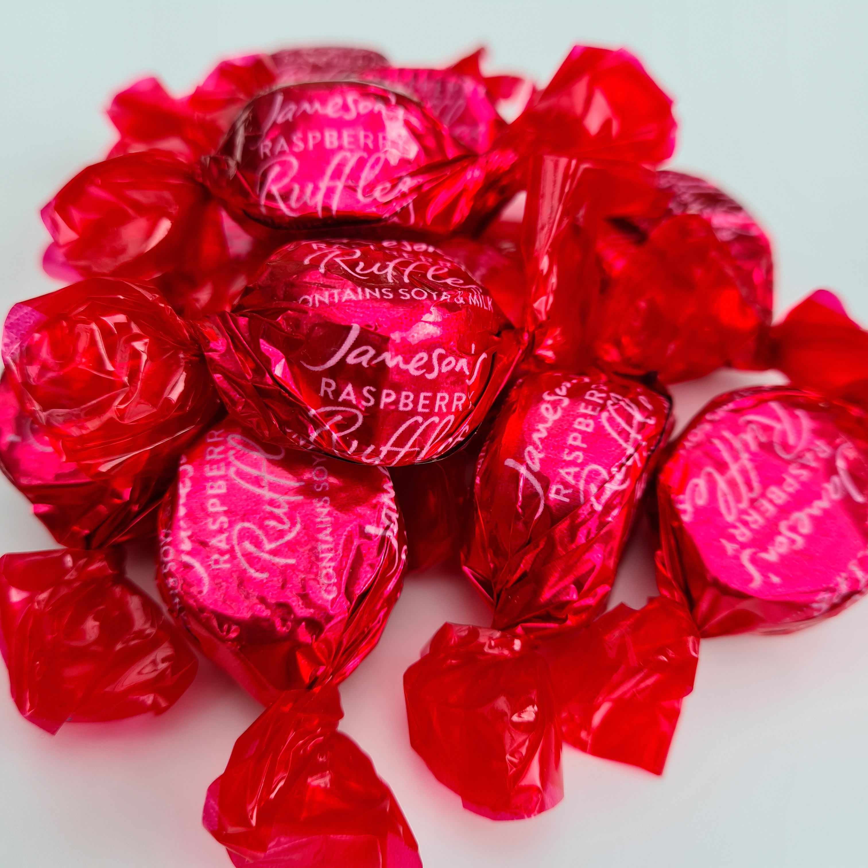 Raspberry & Coconut Ruffles 200g