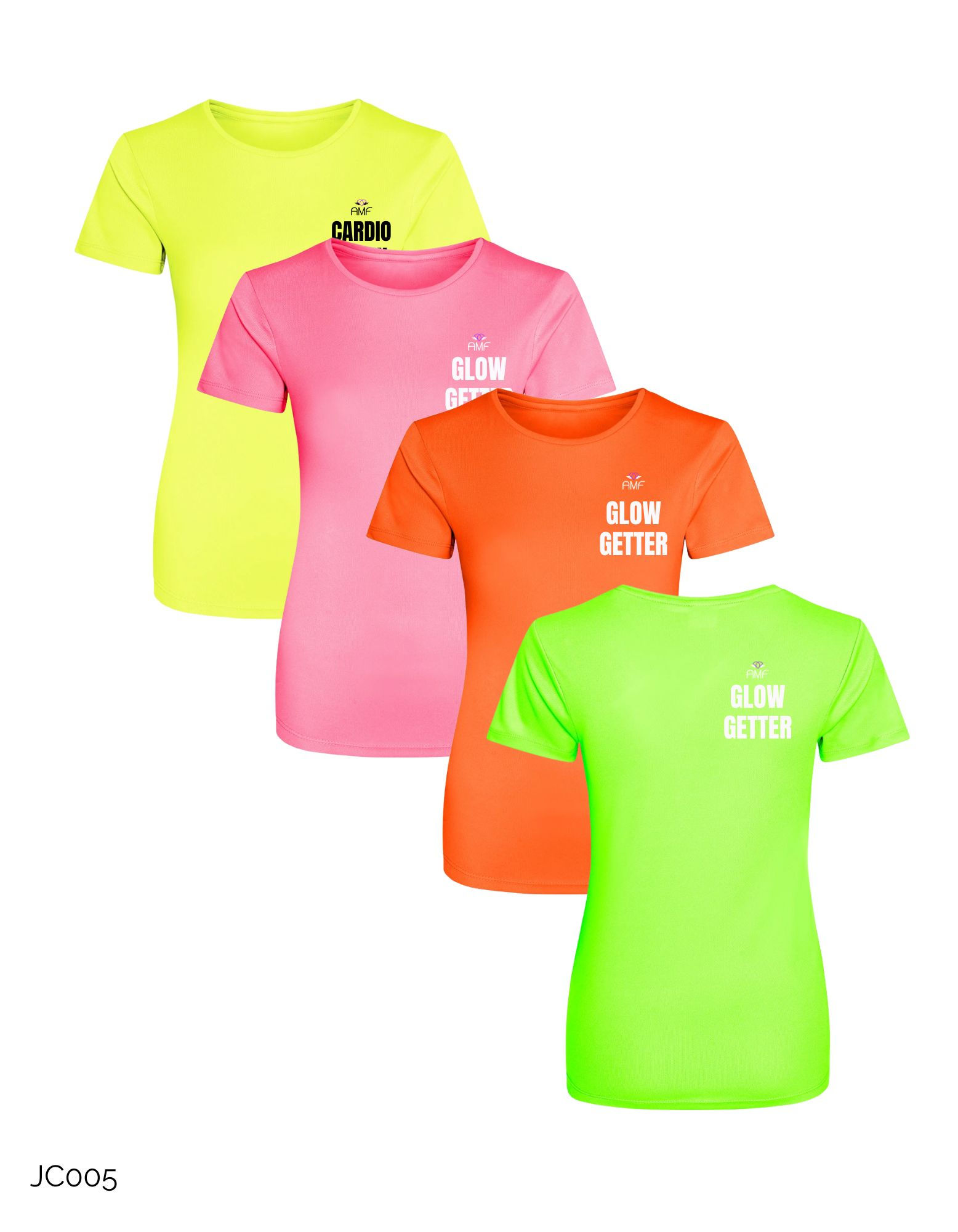 Neon Tailored Womens Workout T-Shirt