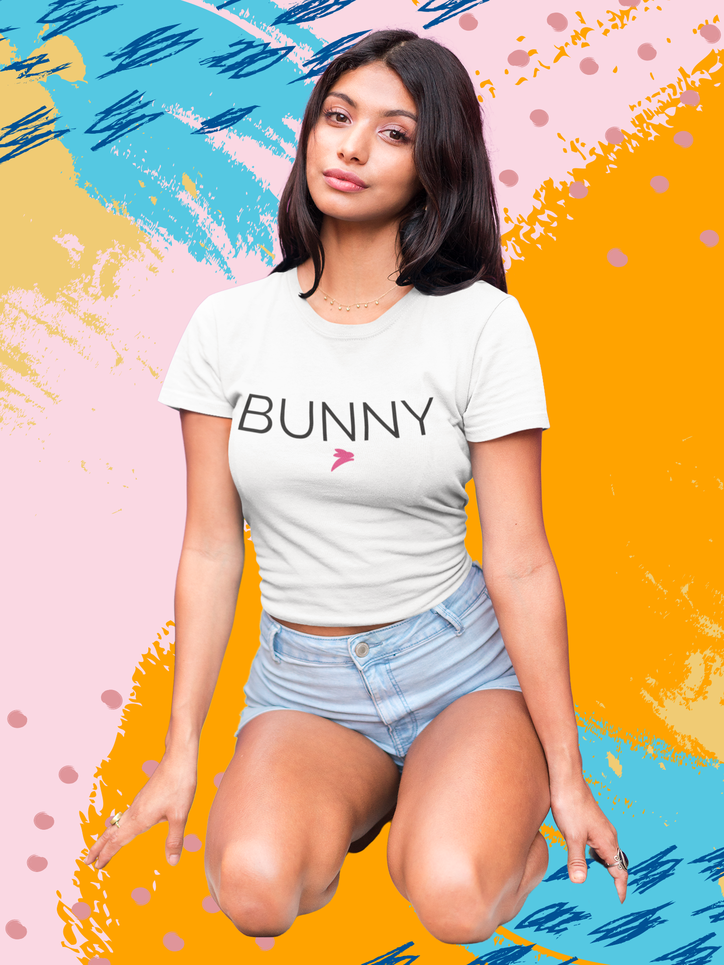 Original Bunny Crop Tee