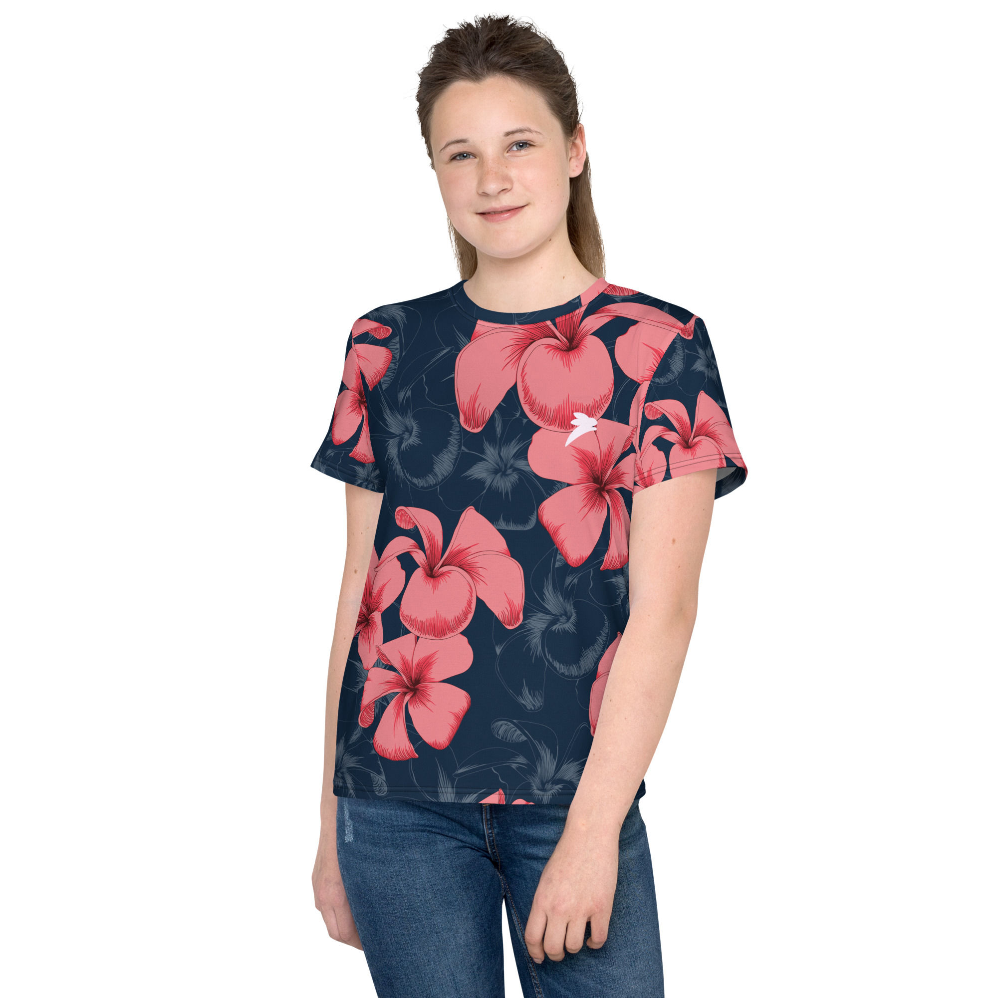 Youth Bunny Floral t-shirt