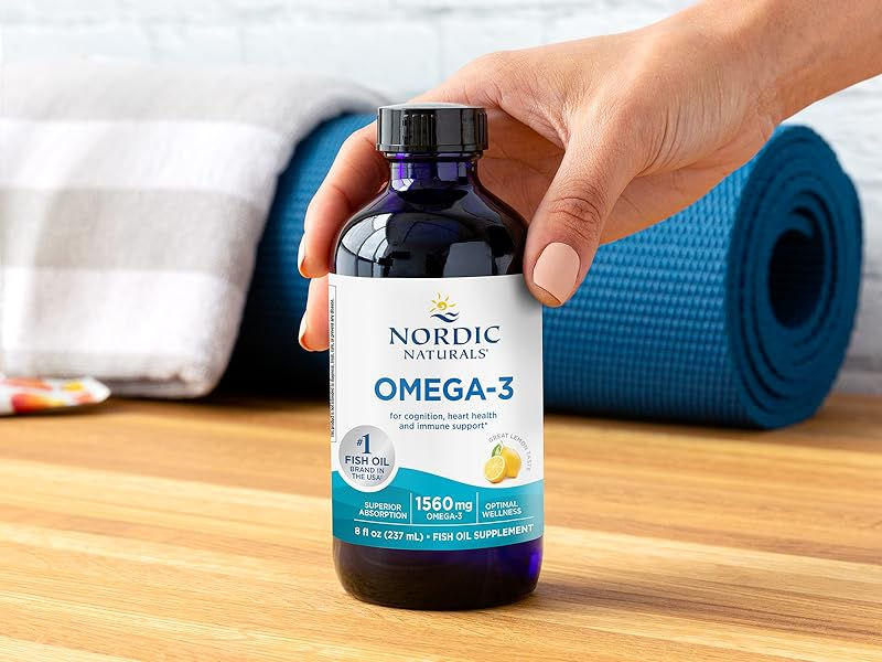 Miniatura: Omega 3 EPA DHA Aceite de Pescado Nordic Naturals 1560 mg Fish Oil 237 ml
