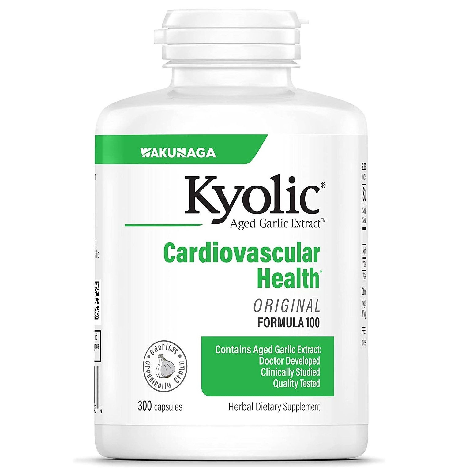 Kyolic Formula 100 Cardiovascular Extracto De Ajo Envejecido 300 Capsulas