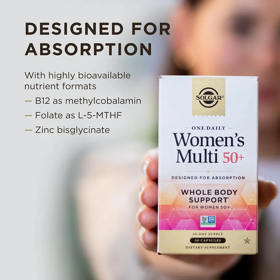 Miniatura: Multivitaminico para Mujeres 50+ Solgar One Daily Men's Multi 60 Capsulas