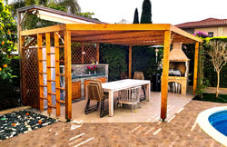 Зона BBQ - уличная кухня