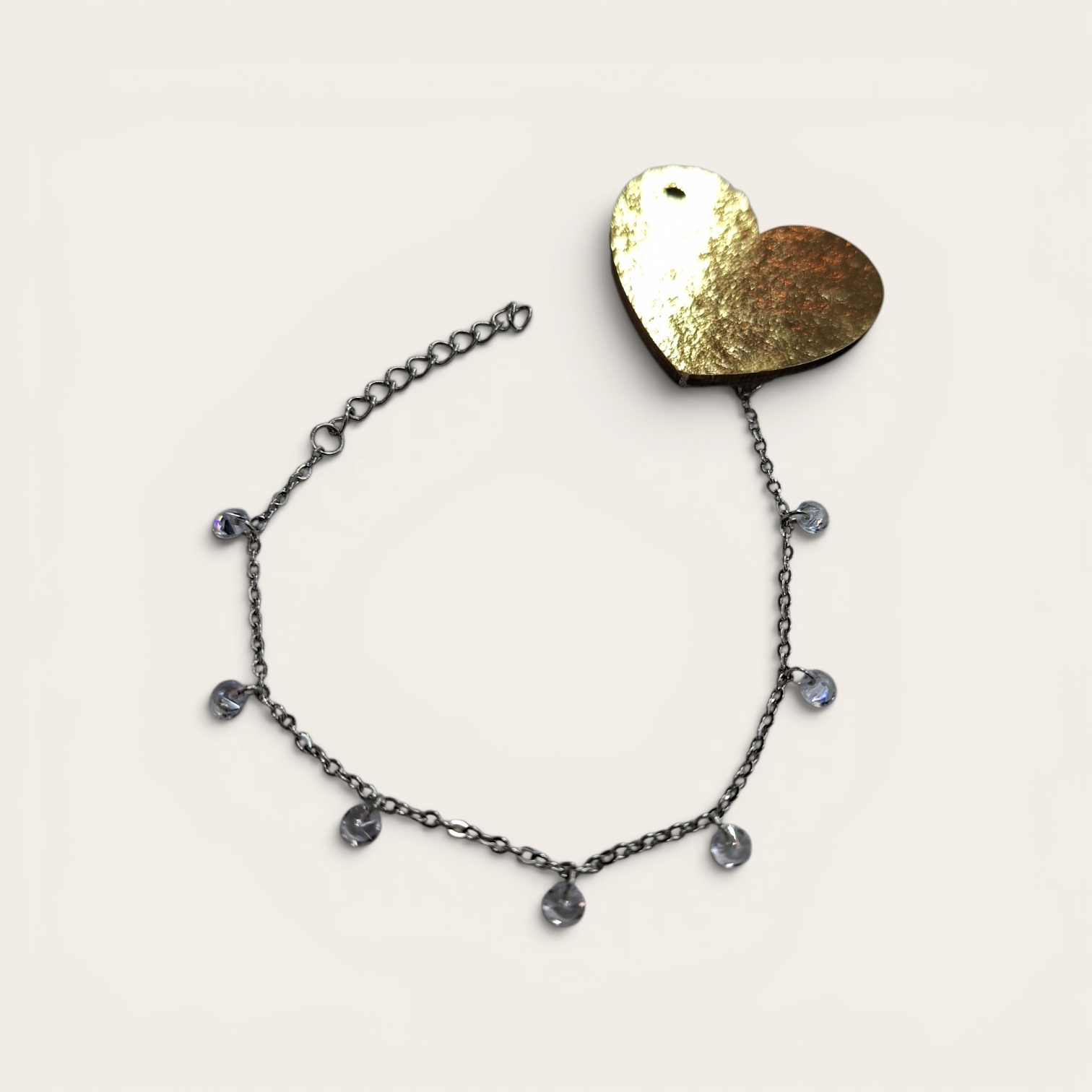 Pulsera de acero y circonias