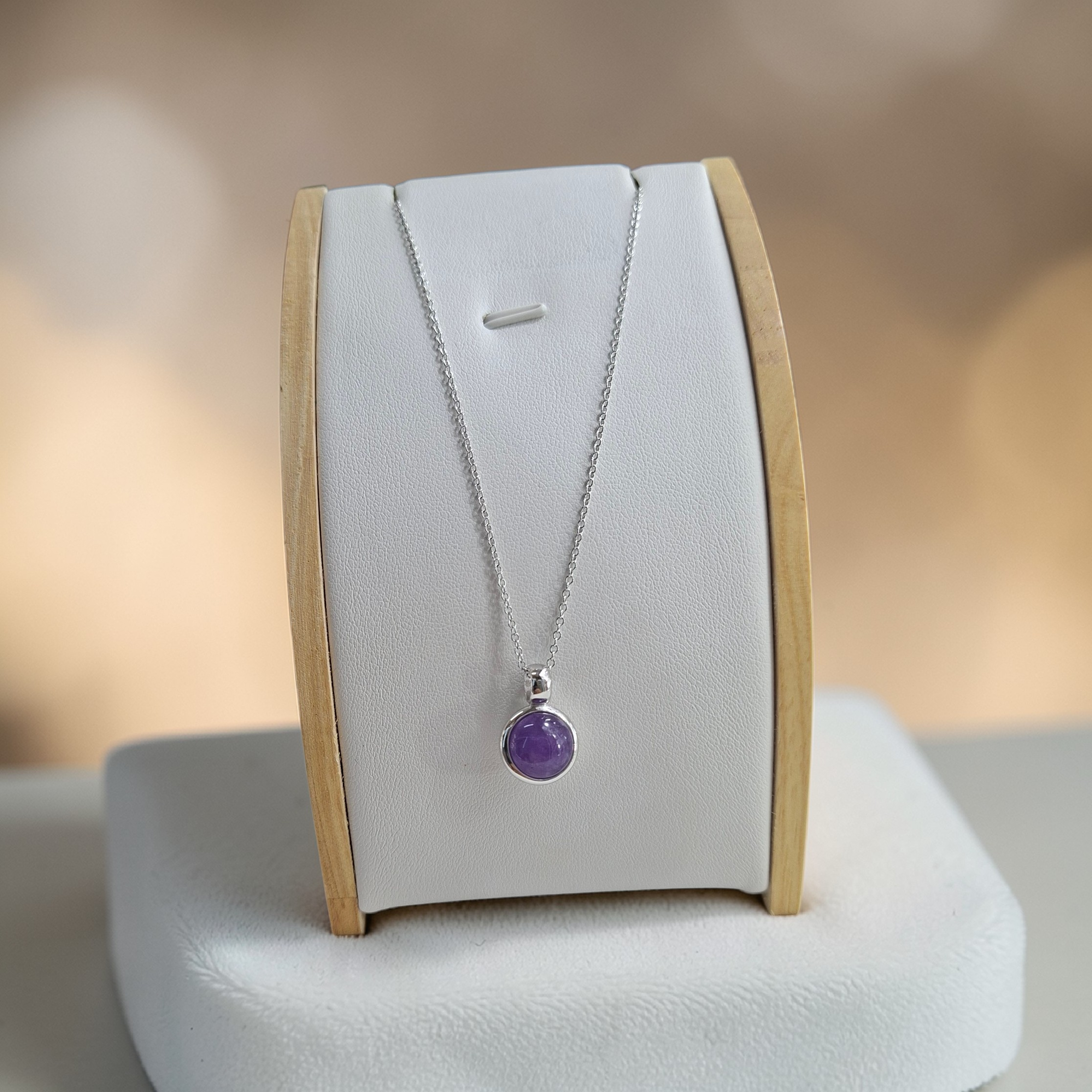 Conjunto Amatista natural.