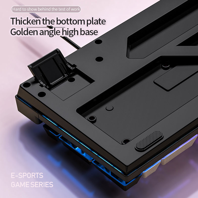 Miniatura: Custom Color K500 Wired Keyboard Washable Gaming Rgb Game Gamer