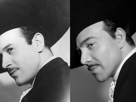 ¿SE PARECEN O NO? PRIMERA IMAGEN DE OMAR CHAPARRO COMO PEDRO INFANTE