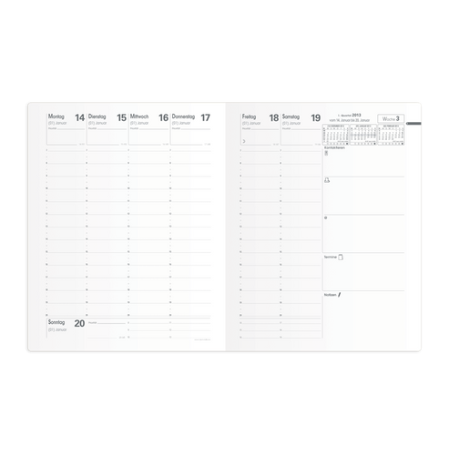 Quo Vadis Pre 777 2025 21x27cm - Kalender-Einlage  Quo Vadis