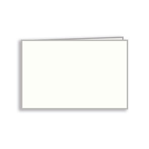 Rössler Traueranzeigen Weiss Classic Handgerändert Grau Doppelkarte