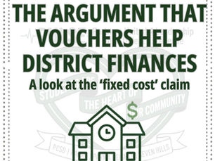 The Voucher Argument Regarding School Finances