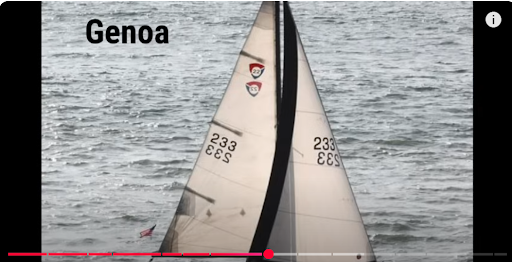 Type of sail - Genoa