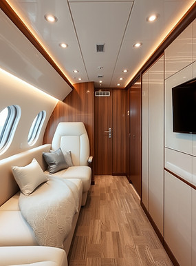 Cabine in Privet Jet