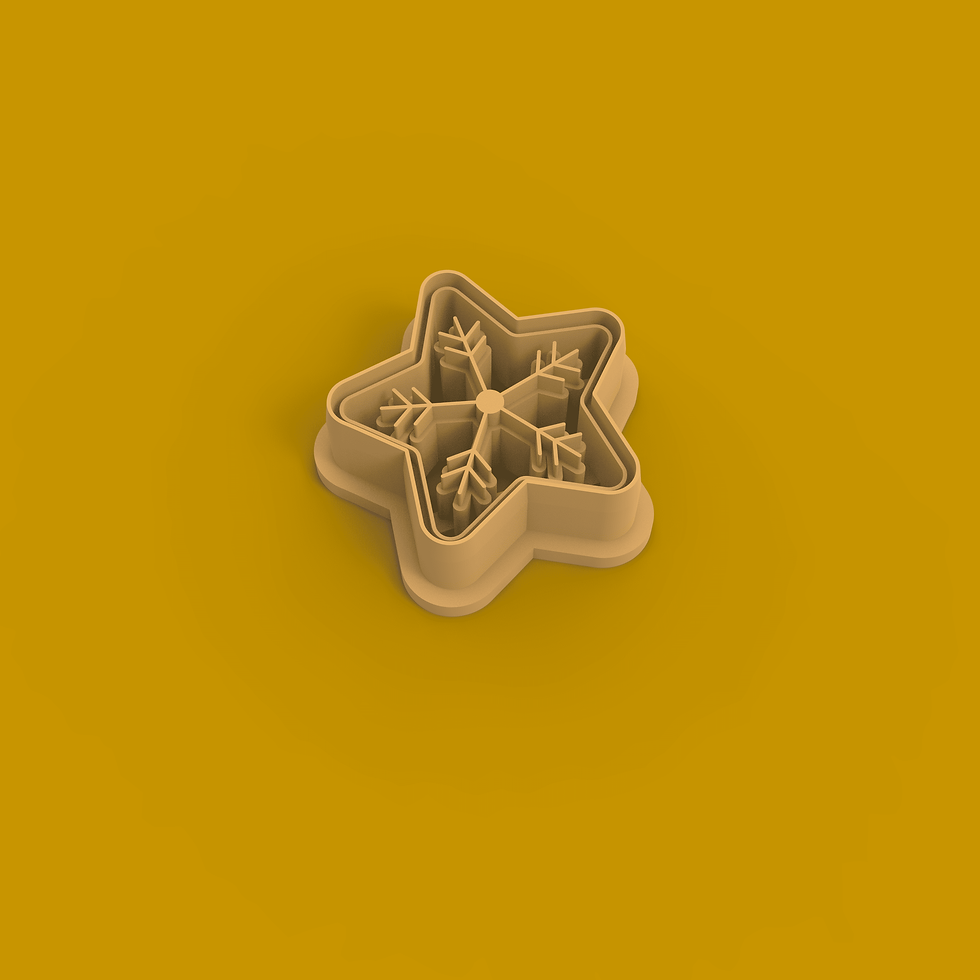 Thumbnail: Snowflake Star Clay Cutter