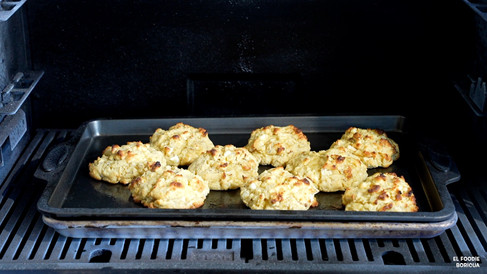 la galletas de limón en la Gravity Series 800 de Masterbuilt despues de hornear