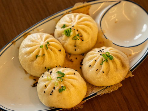 Pan Fried Bao Buns