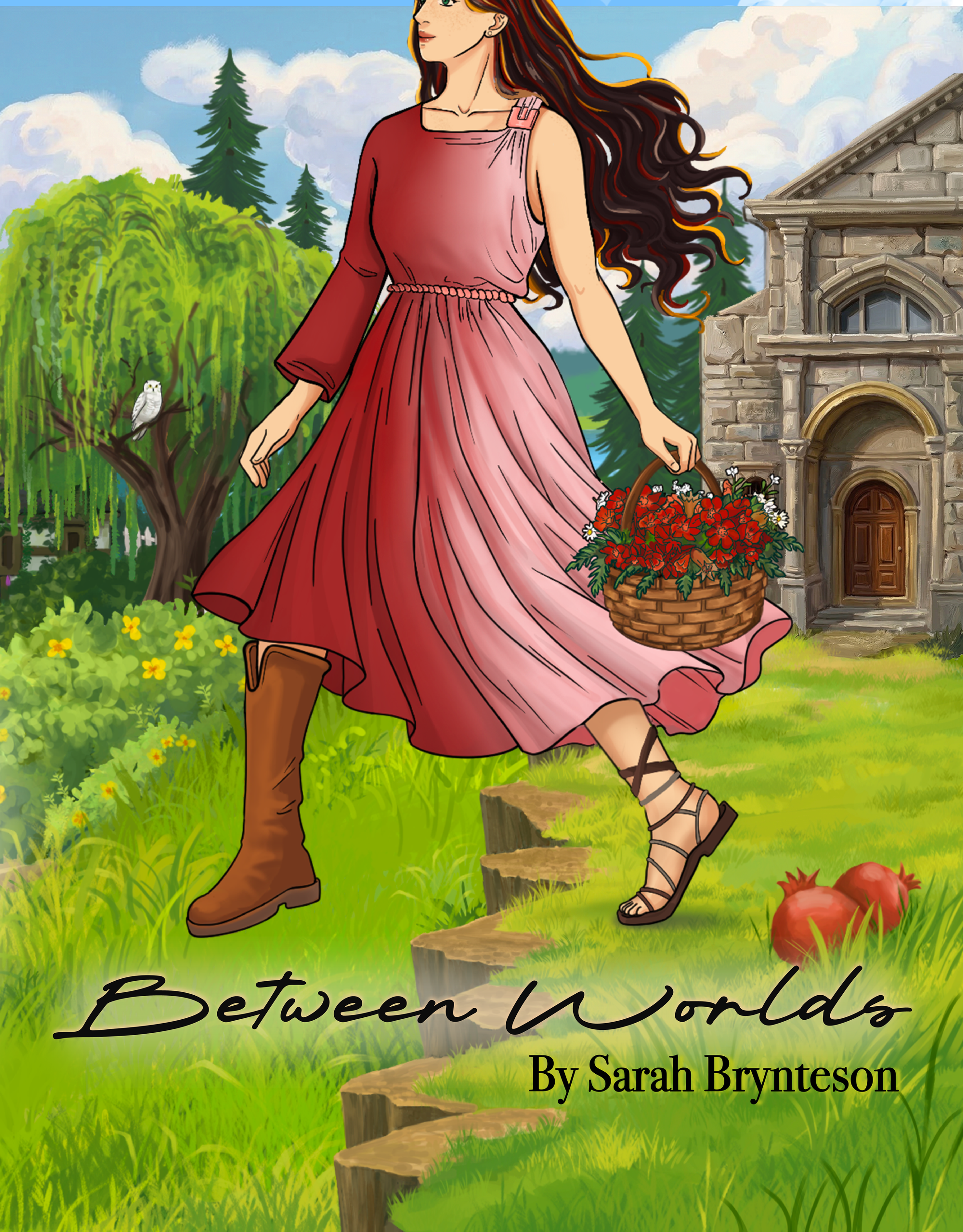 Signed copy of Between Worlds by Sarah Brynteson
