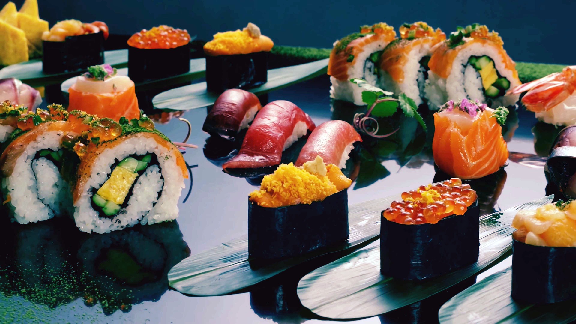 Arranged Food and Objects