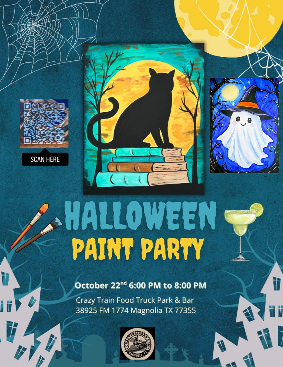 Moonlight Whiskers Paint & Sip!
