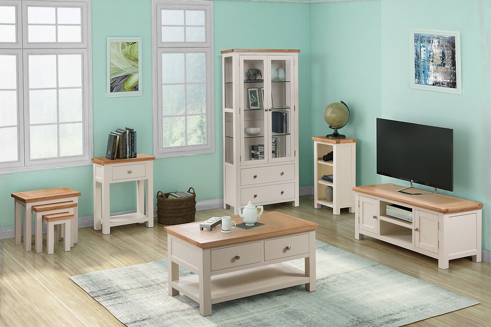 Thumbnail: Dawlish Warren Painted Standard TV Unit