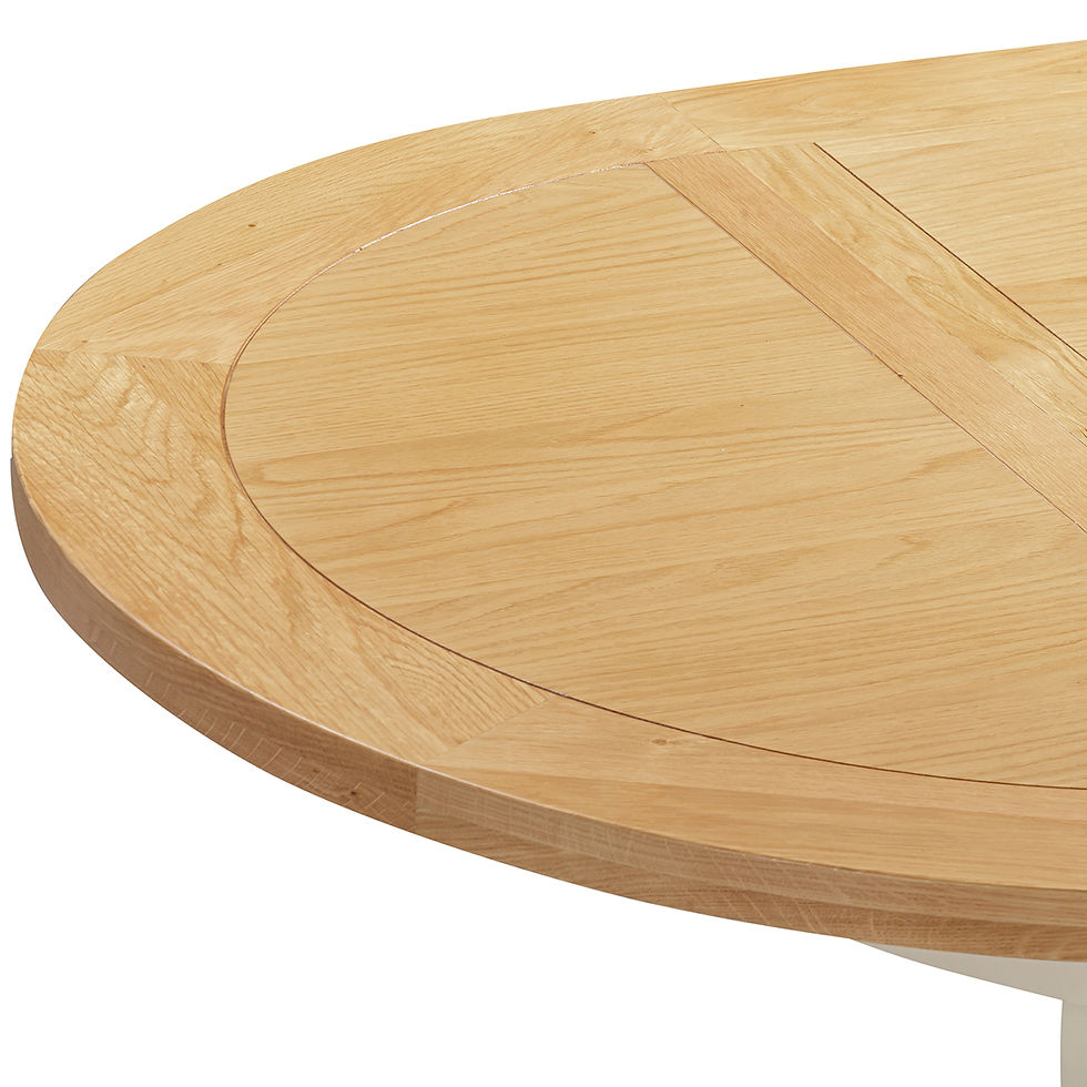 Thumbnail: Dawlish Warren Painted Round Extended Pedistal Dining Table