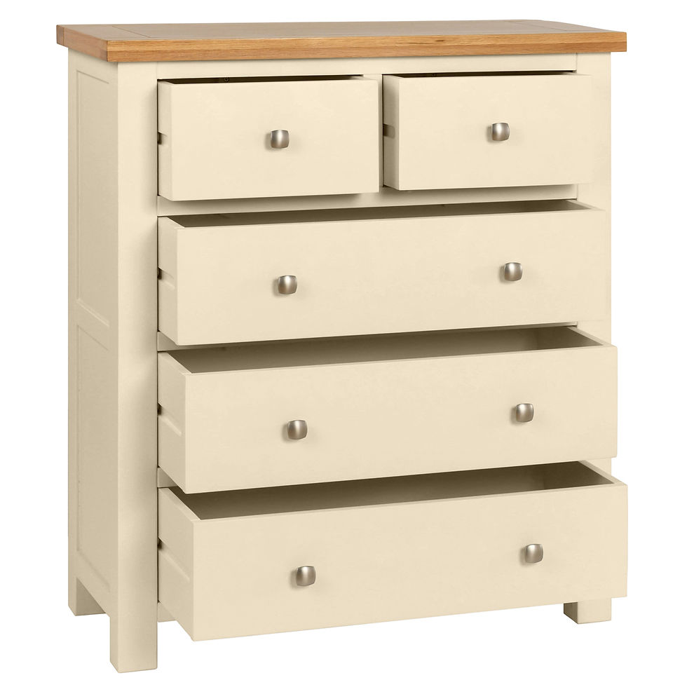 Thumbnail: Dawlish Warren Painted 2+3 Chest of Drawers