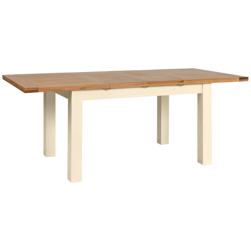Thumbnail: Dawlish Warren Painted Dining Table With 2 Extensions