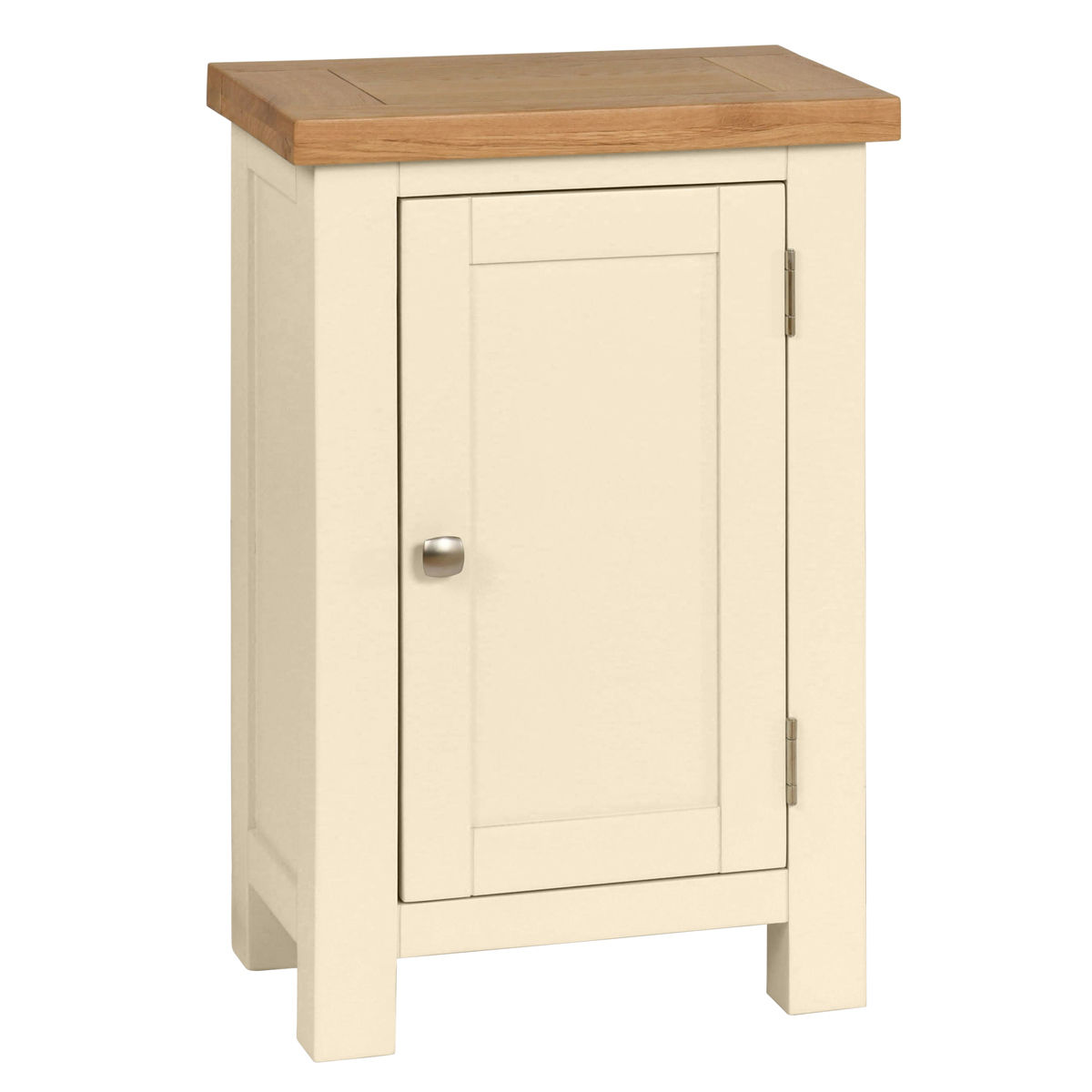 Dawlish Warren Painted 1 Door Cabinet In Ivory