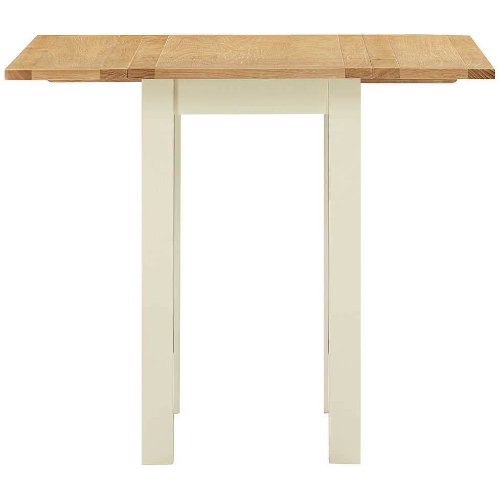Thumbnail: Dawlish Warren Painted Square Drop Leaf Dining Table