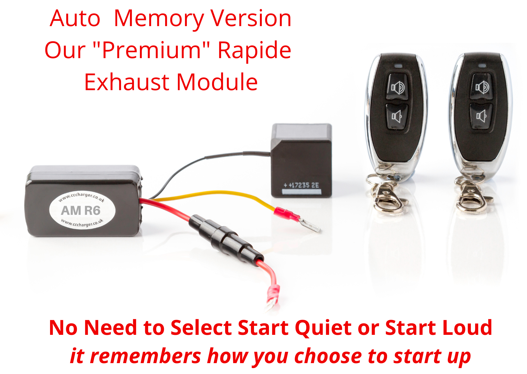 AMR6 - Auto Memory Exhaust Remote Control Fits All Rapides