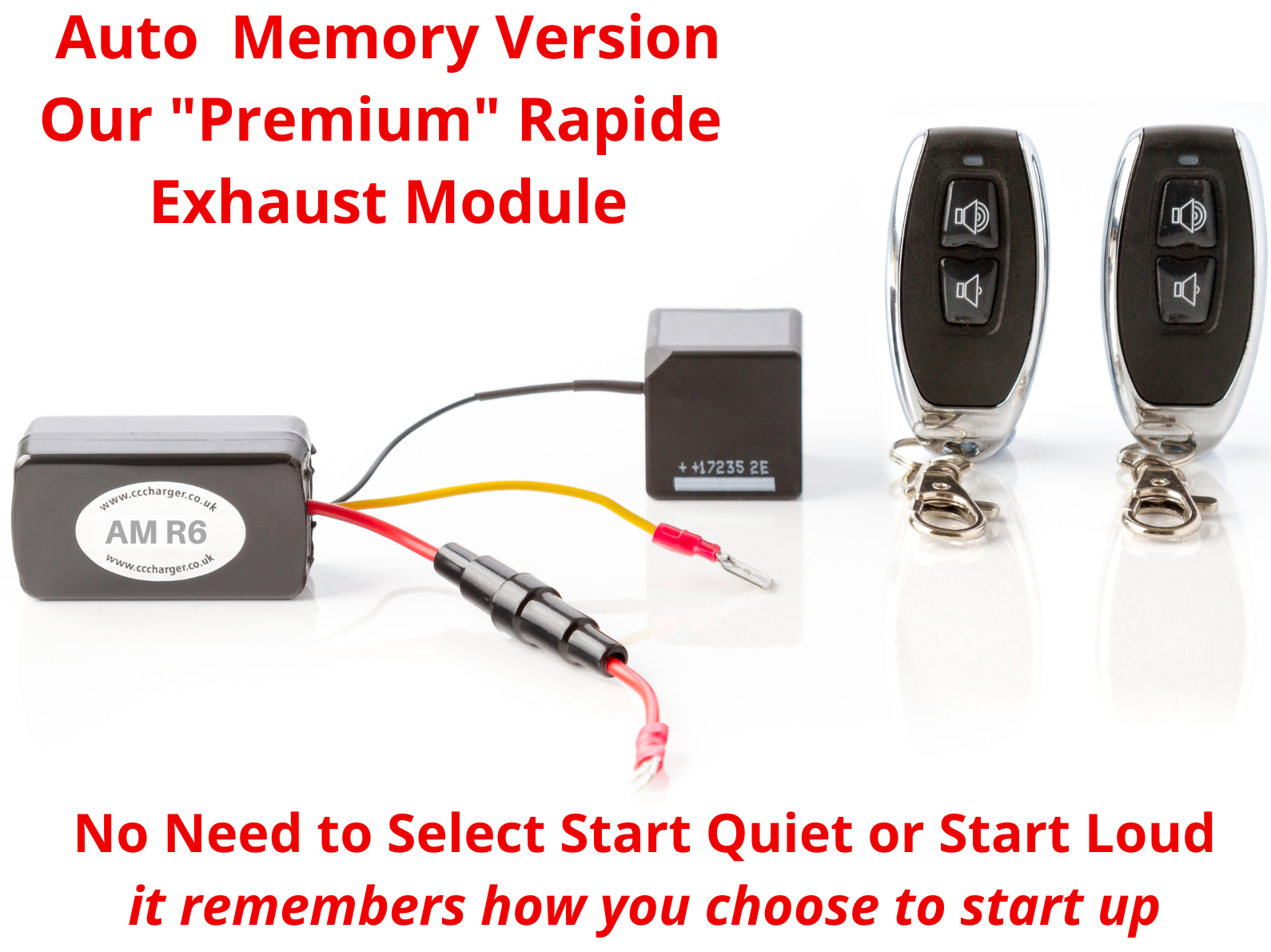 Auto Memory AMR6 Exhaust Remote Control  Rapide  All Models