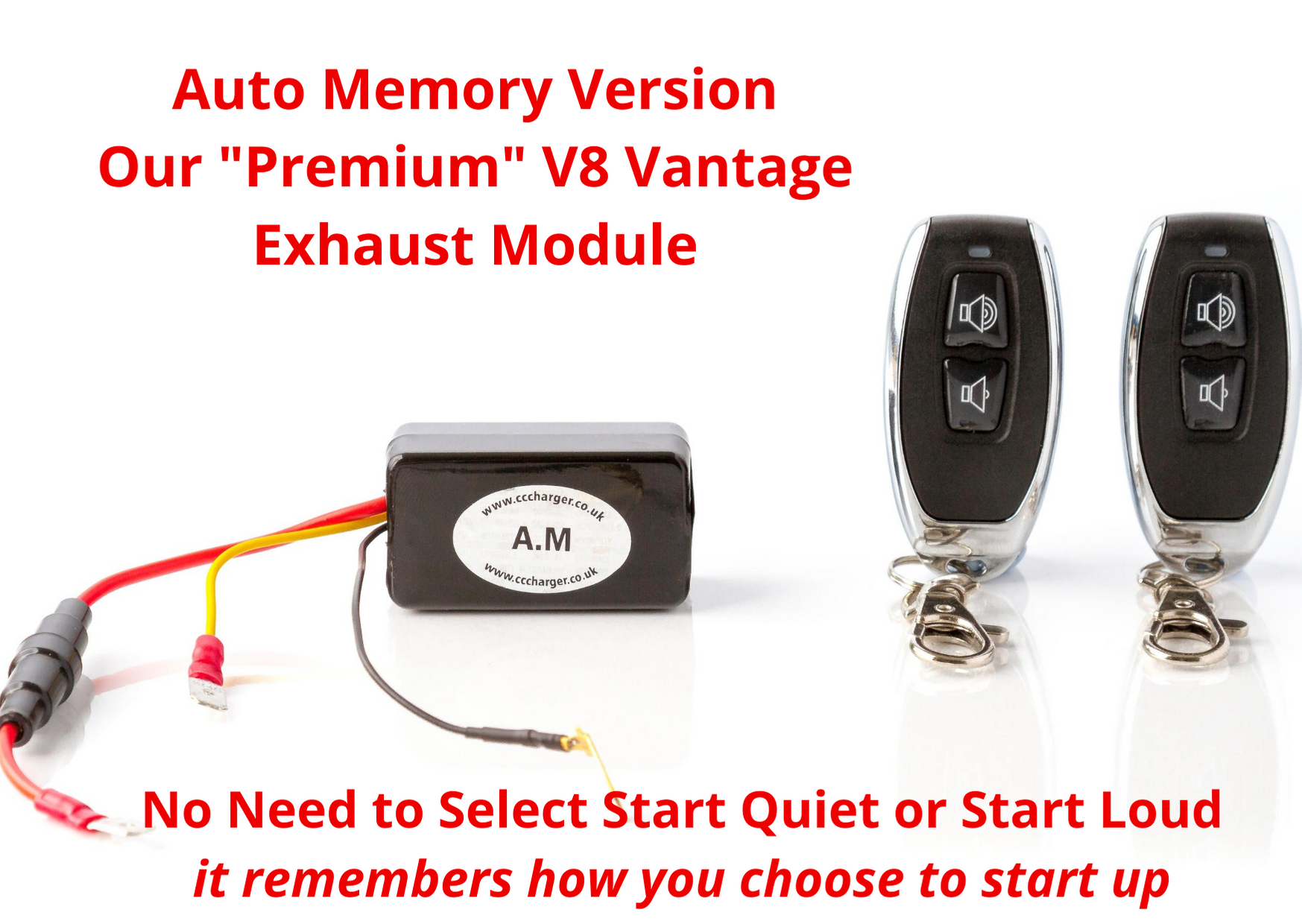 Auto Memory Exhaust Remote Control V8 Vantage to 2018