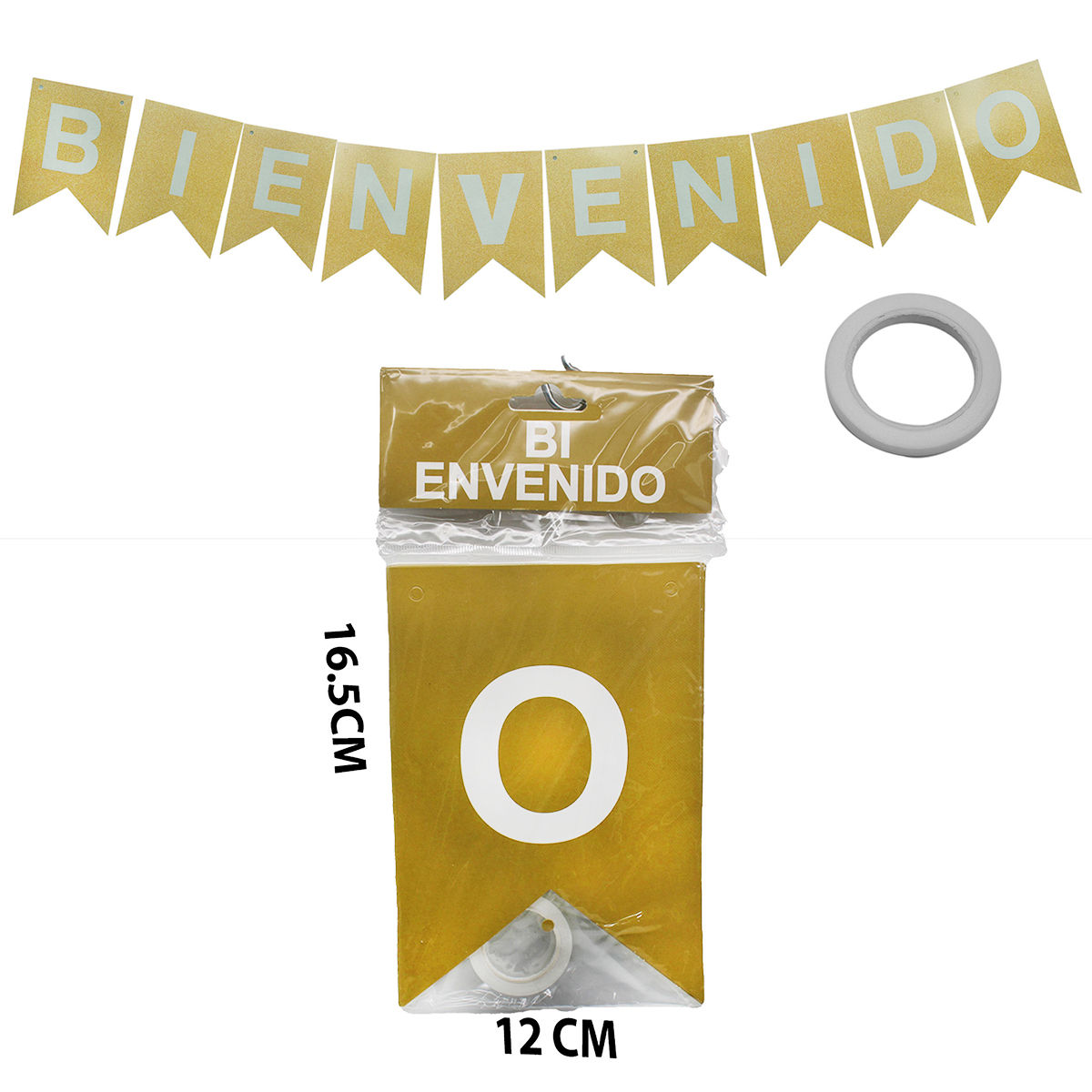 Banderin Bienvenido
