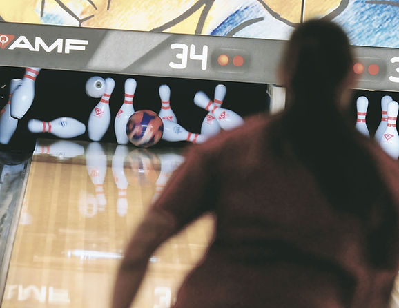 Person Bowling