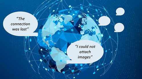 Image displaying the complexity to associate different complaints to specific contact channels, contact reasons and markets