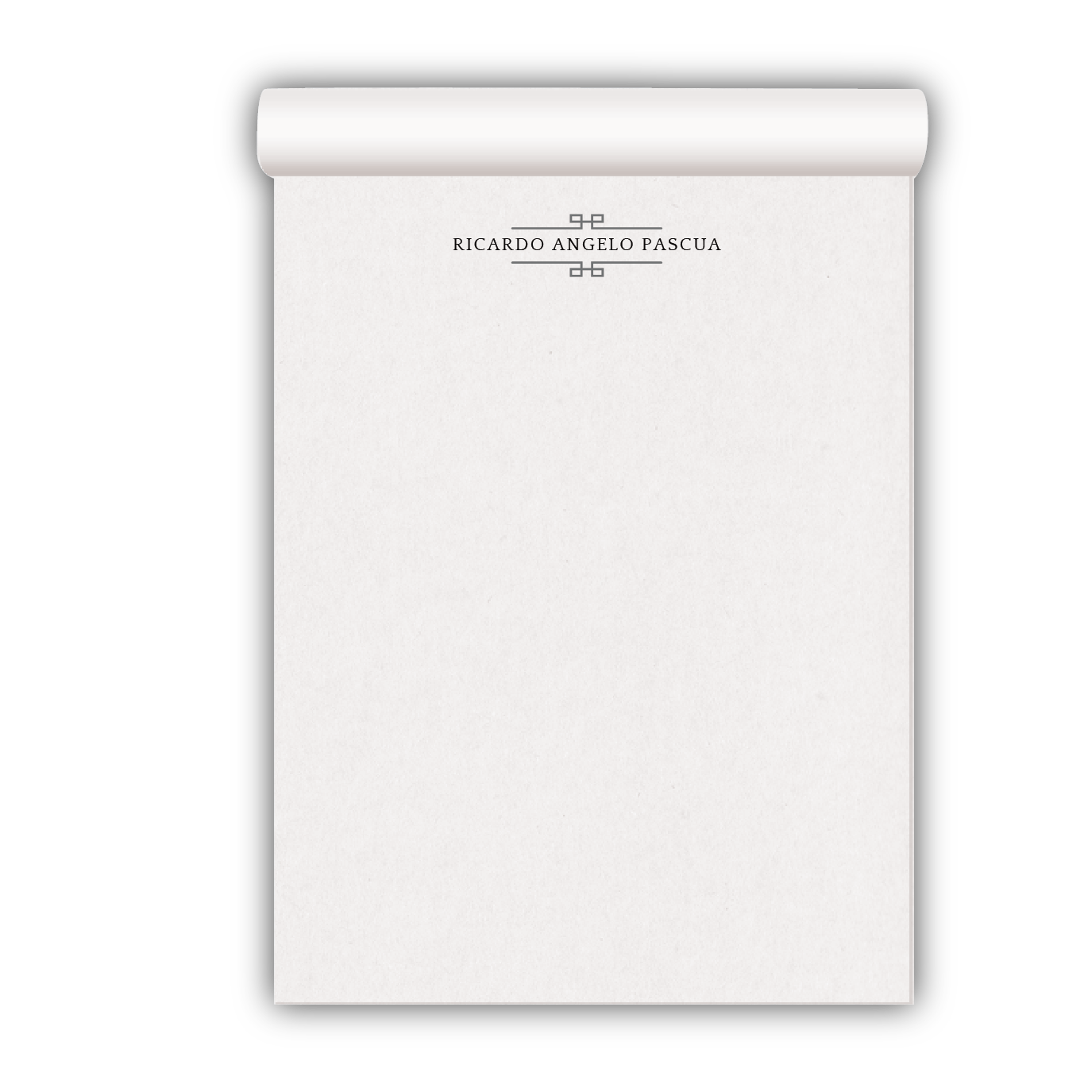 Greek line Notepad