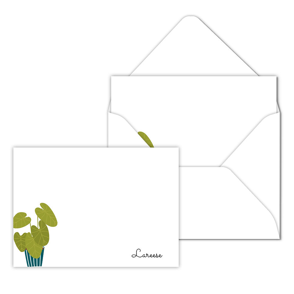 Thumbnail: Corner Plant 1  Notecard