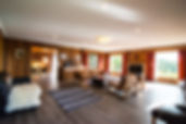 Luxury accommodation Hobart Tasmania living room open space