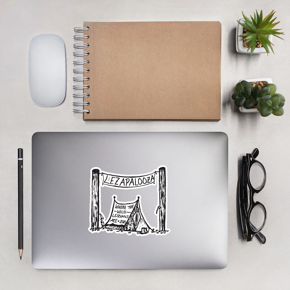 Thumbnail: Wild Lesbians Sticker