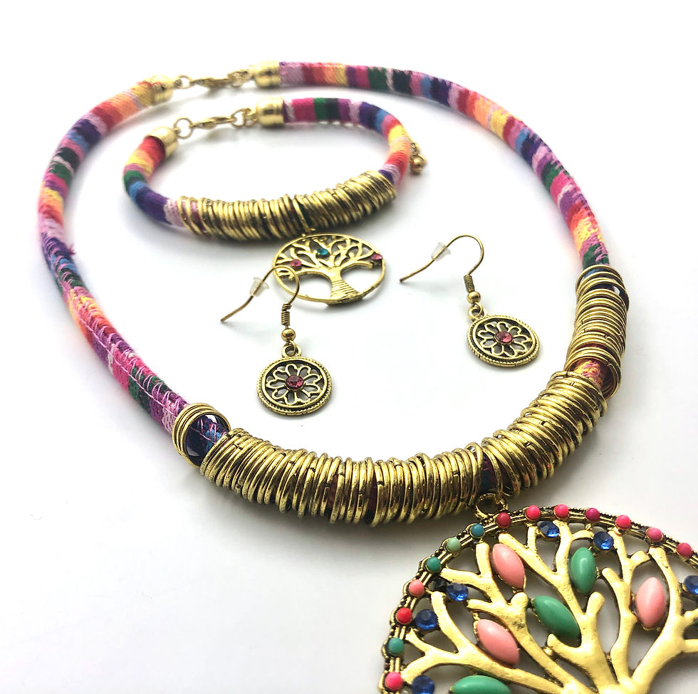 Miniatura: Collar Hindú Árbol de la Vida